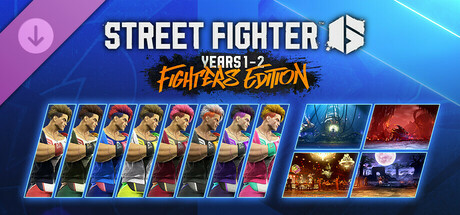 街头霸王6 第1-2年 战士版 Street Fighter 6 Years 1-2 Fighters Edition